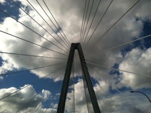 sunny skies in Charleston